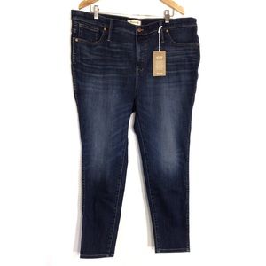 Madewell Plus Size 10” High-Rise Skinny Jeans Size 35 Petite